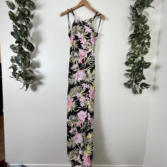For Love & Lemons Palms Maxi Sleeveless Tank Dress Multi Women’s Size S - Picture 1 of 8